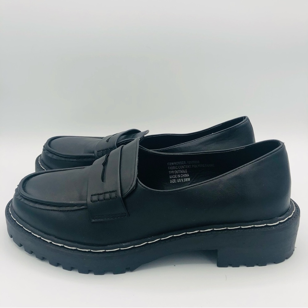 Torrid Black Platform Loafers